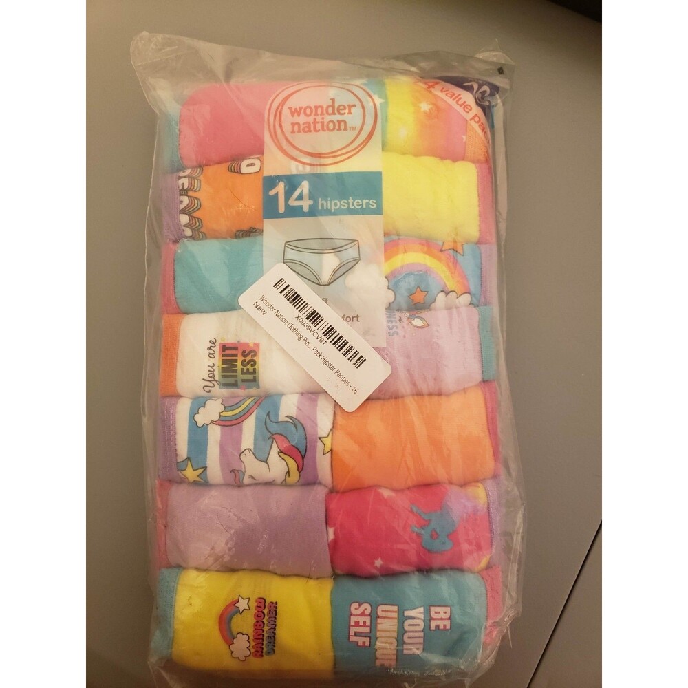 Girls 14pack Hipster briefs Size 16 - Picture 2 of 2